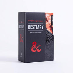 D&D Bestiary Notebook Set: 8 Mini Notebooks Board Game