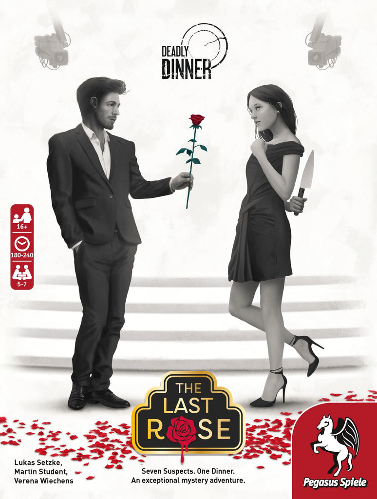 Deadly Dinner The Last Rose Board Game