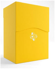 Gamegenic Deck Holder Holds 80 Sleeves Deck Box Yellow