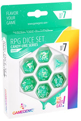 Gamegenic Candy-like Series - Mint - RPG Dice Set (7pcs)