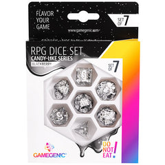 Gamegenic Candy-like Series - Blackberry - RPG Dice Set (7pcs)