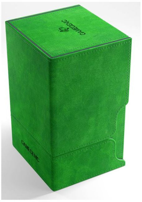Gamegenic Watchtower Holds 100 Sleeves Convertible Deck Box Green
