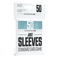 Gamegenic Just Sleeves Standard Card Game Clear