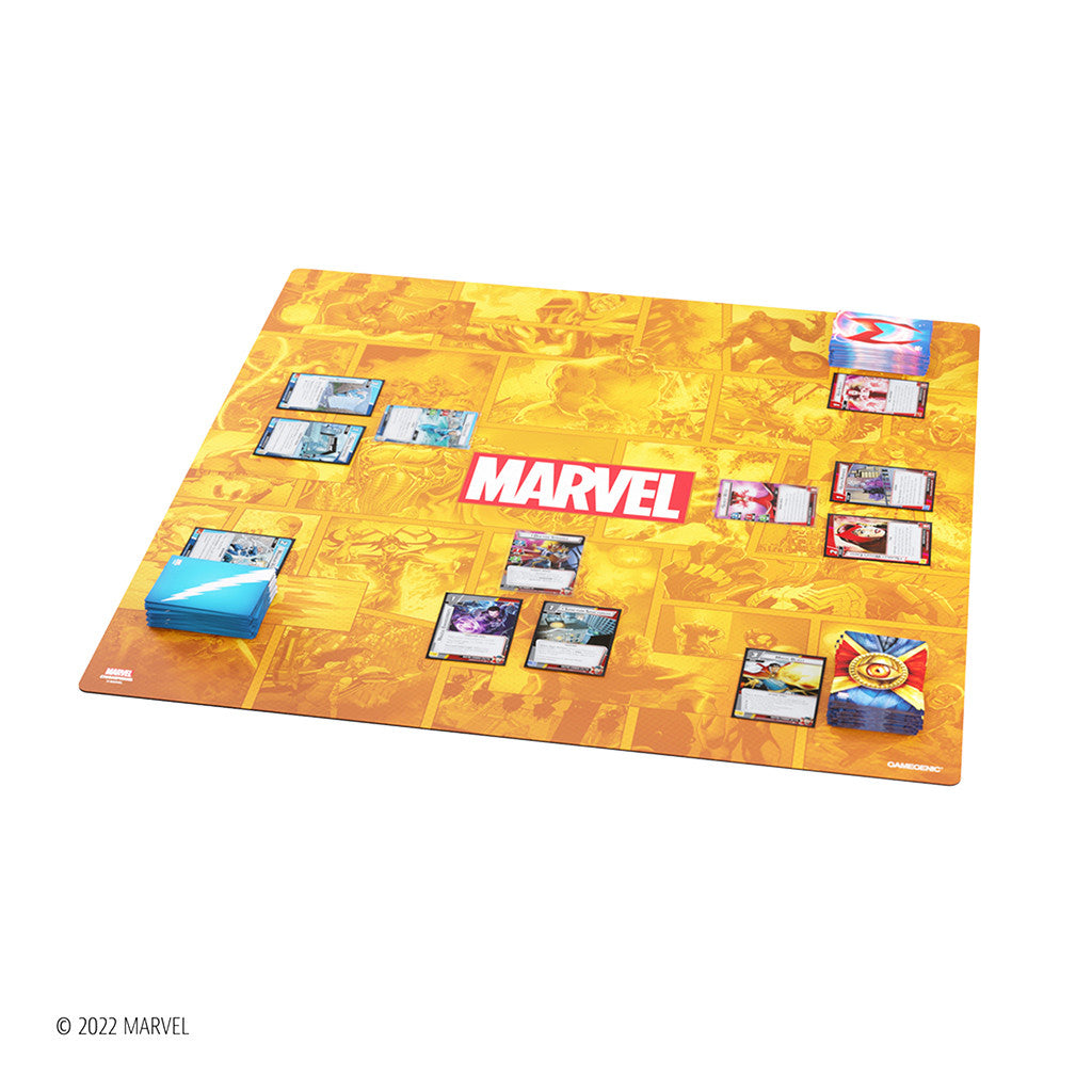 Gamegenic Marvel Champions Game Mat XL Marvel Orange