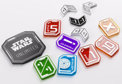 PREORDER Gamegenic Star Wars Unlimited Acrylic Tokens Board Game