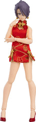 Figma Styles Figma Female Body (Mika) with Mini Skirt Chinese Dress Outfit