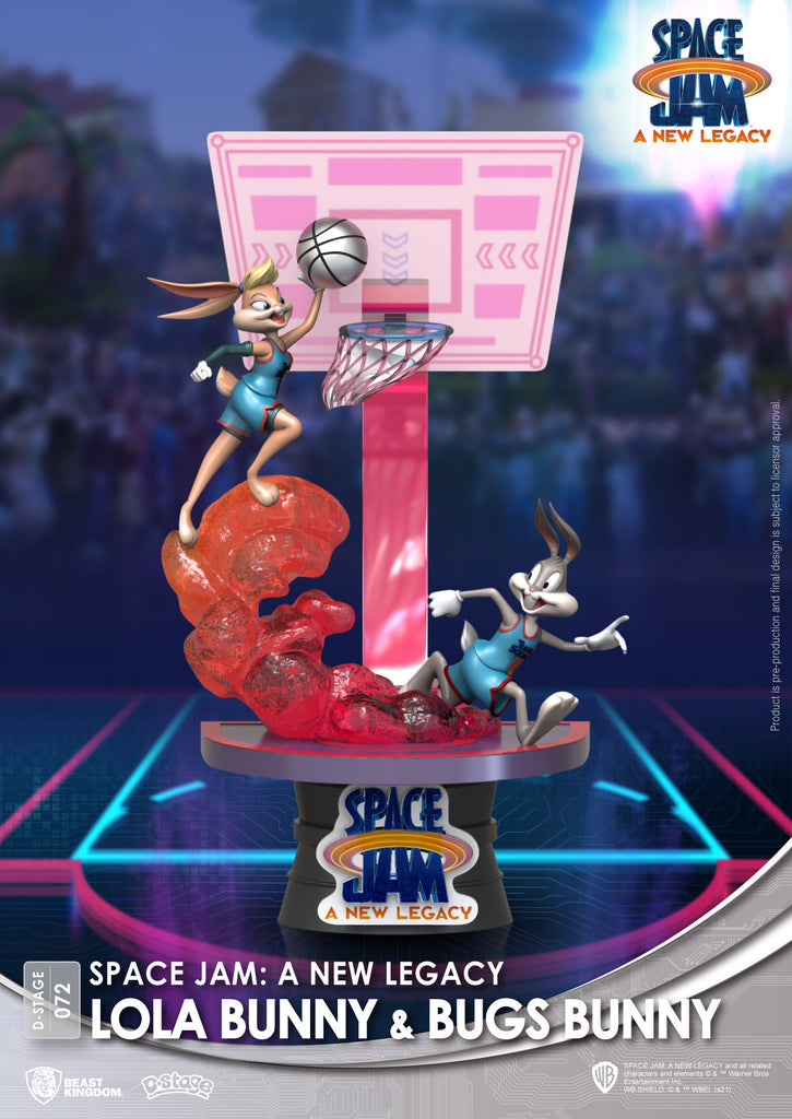 Beast Kingdom D Stage Space Jam a New Legacy Lola Bunny & Bugs Bunny