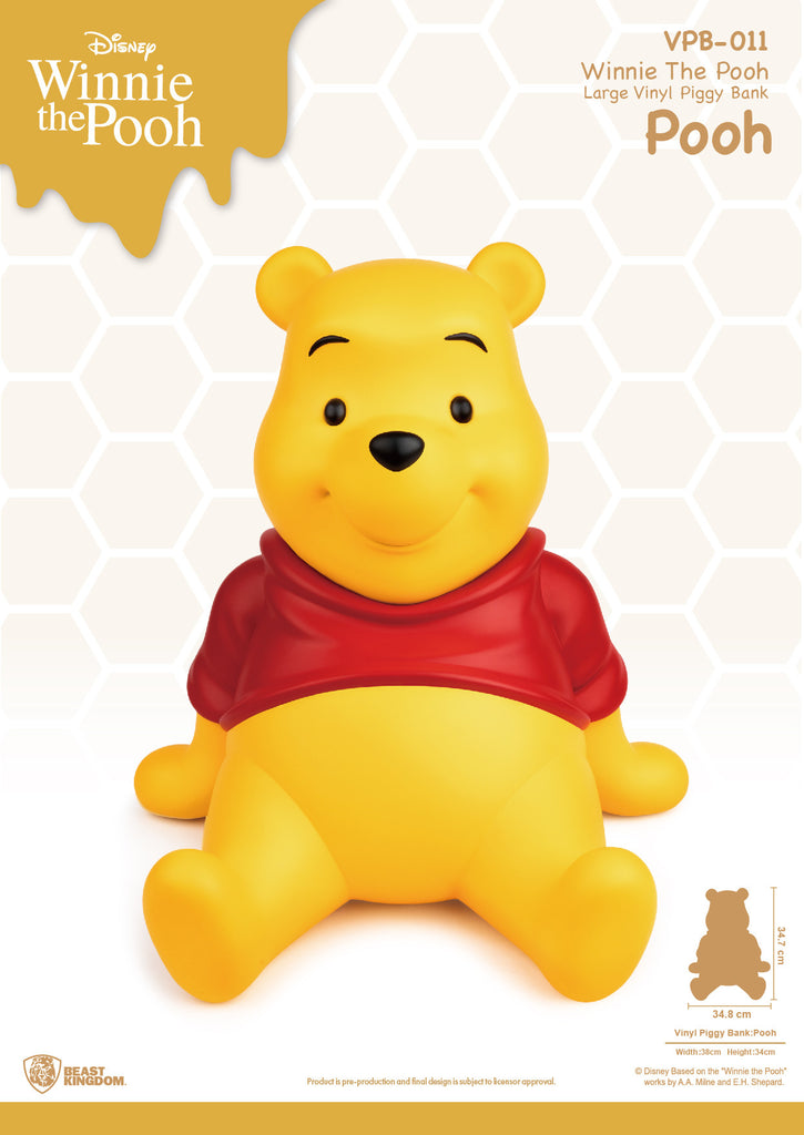 Beast Kingdom Piggy Bank Vinyl Large Winnie the Pooh