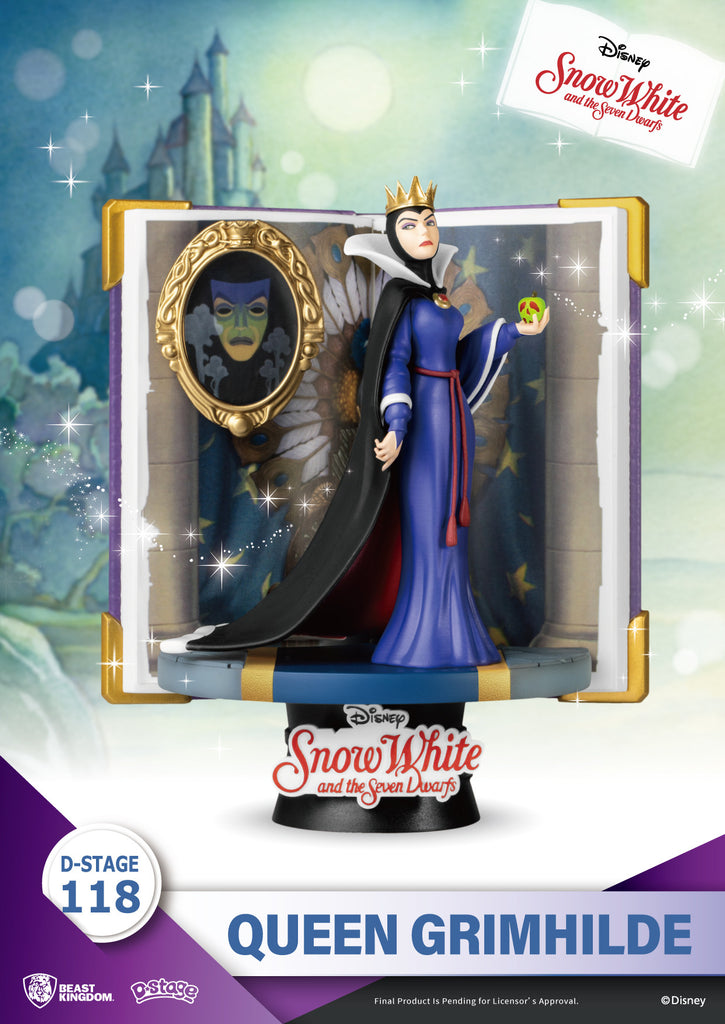 Beast Kingdom D Stage Disney Story Book Series Snow White and the Seven Dwarfs Queen Grimhilde