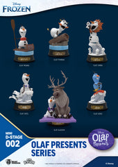 Beast Kingdom Mini D Stage Olaf Presents Series Olaf Set (6 in the Assortment)