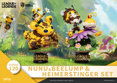 Beast Kingdom D Stage League of Legends Nunu and Beelump and Heimerstinger Set