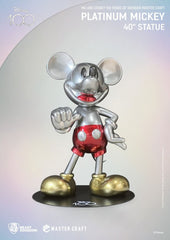 Beast Kingdom Master Craft Disney 100 Years of Wonder Platinum Mickey Mouse 40