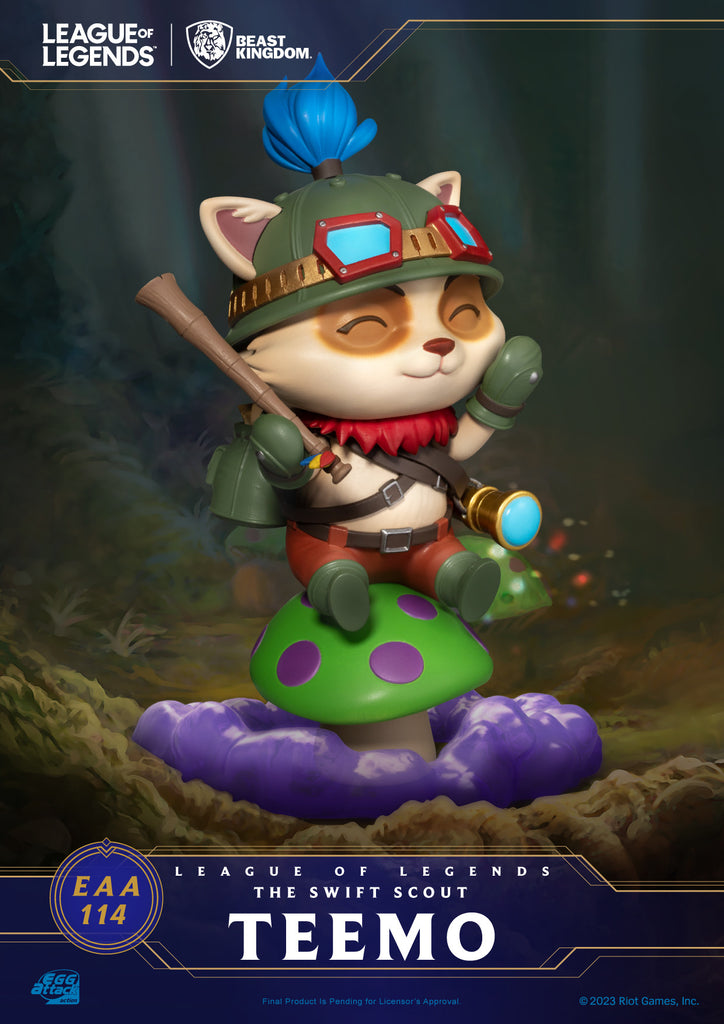 PREORDER Beast Kingdom Egg Attack Action League of Legends the Swift Scout Teemo