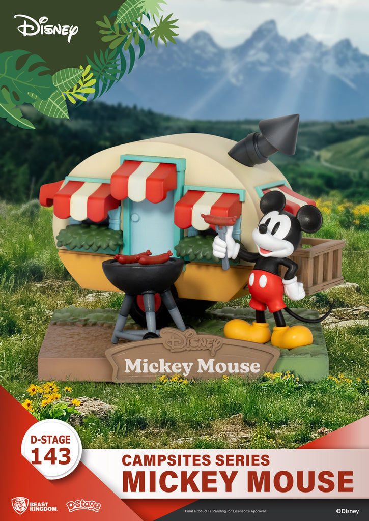 Beast Kingdom D Stage Disney Campsites Series Mickey Mouse