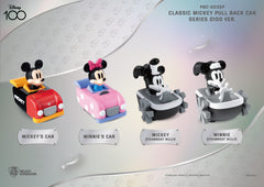 PREORDER Beast Kingdom Pull Back Car Disney 100 Mickey Mouse and Minnie Mouse Version (Assortment of 4)