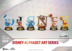 Beast Kingdom Mini D Stage Disney 100 Years of Wonder Disney Alphabet Art Series Set (6 in the Assortment)