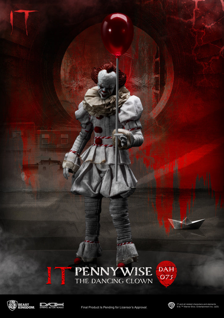 PREORDER Beast Kingdom Dynamic Action Heroes IT Pennywise