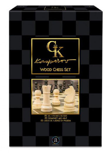 Kasparov Chess Set Wood Board Game