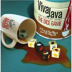 PREORDER VivaJava - The Coffee Game - The Dice Game Board Game