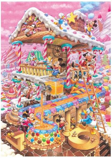 Tenyo Puzzle Disney Fantastical Treats House Puzzle 266 pieces