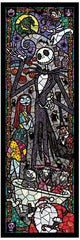 Tenyo Disney Nightmare Before Christmas Stained Glass Puzzle 456 pieces