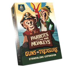 Guns or Treasure: Parrots and Monkeys Board Game