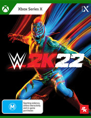 PREORDER XBSX WWE 2K22
