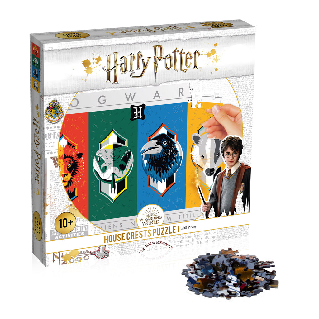 Harry Potter House Crests Puzzle 500 piece