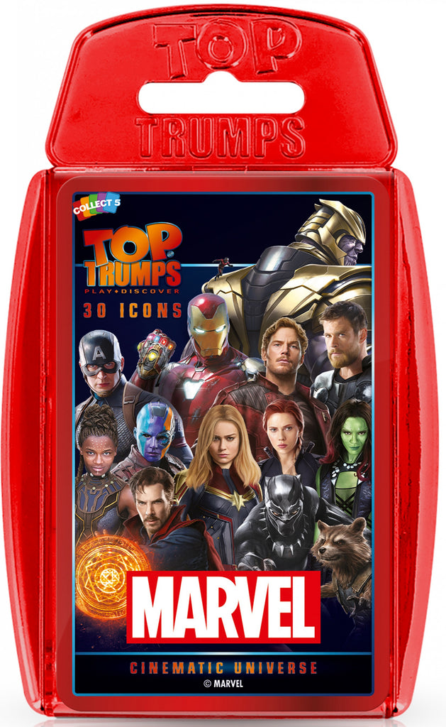 Top Trumps Marvel Cinematic Universe Board Game