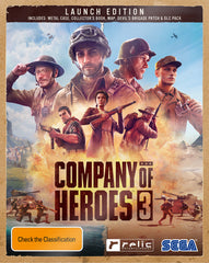PREORDER PC Company of Heroes 3 - Launch Edition Metal Case