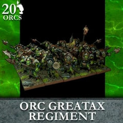 Kings Of War Orc Greatax Regiment