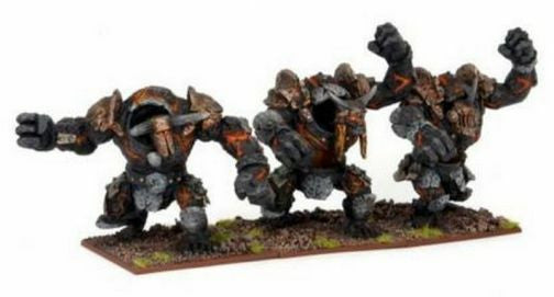 Kings Of War Abyssal Dwarf Lesser Obsidian Golems