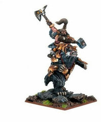 Kings Of War Dwarf Berserker Lord On Brock