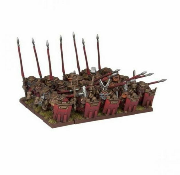 Kings Of War Dwarf Bulwarkers Regiment