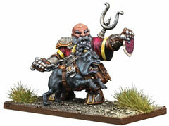 Kings Of War Dwarf Support Pack Mastiff Packmaster