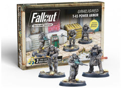 Fallout Wasteland Warfare Miniatures - Unaligned T-45 Power Armour