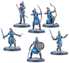 Elder Scrolls Call to Arms Miniatures - Stormcloak Skirmishers Resin Collectors Set