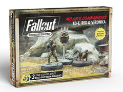 Fallout Wasteland Warfare - ED-E Rex and Veronica Miniatures