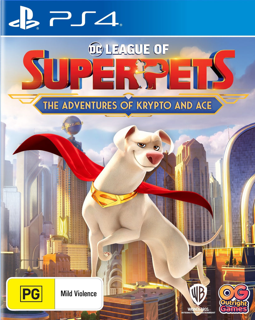PREORDER PS4 DC League of Super Pets: The Adventures of Krypto and Ace