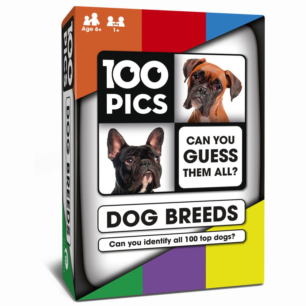 100 PICS Quizz Dog Breeds Board Game