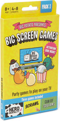 Big Screen Games - Play Herd Mentality Scrawl and Can Of Squirms on your tablet or TV