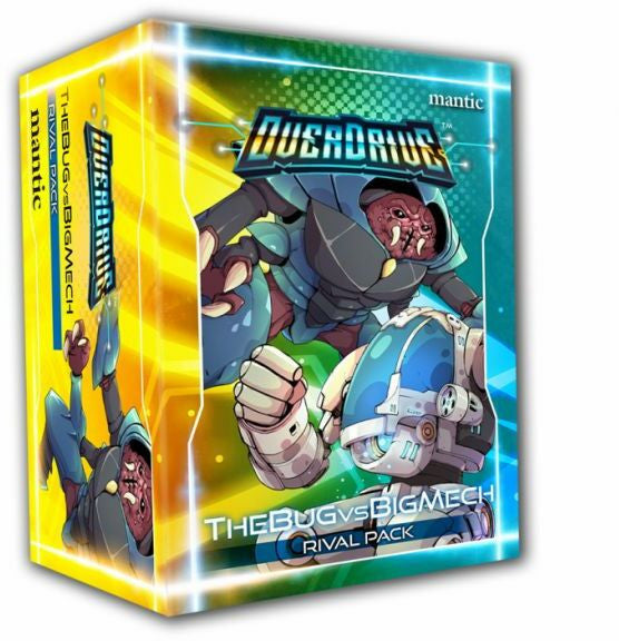 Overdrive Rival Pack The Bug Vs Big Mech Board Game