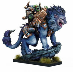 Kings of War Riftforged Orc Stormbringer on Manticore