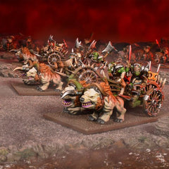 Kings Of War Orc Chariots/Fight Wagons