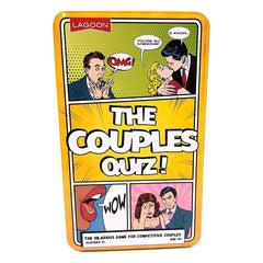 The Couples Quiz! Tin Board Game