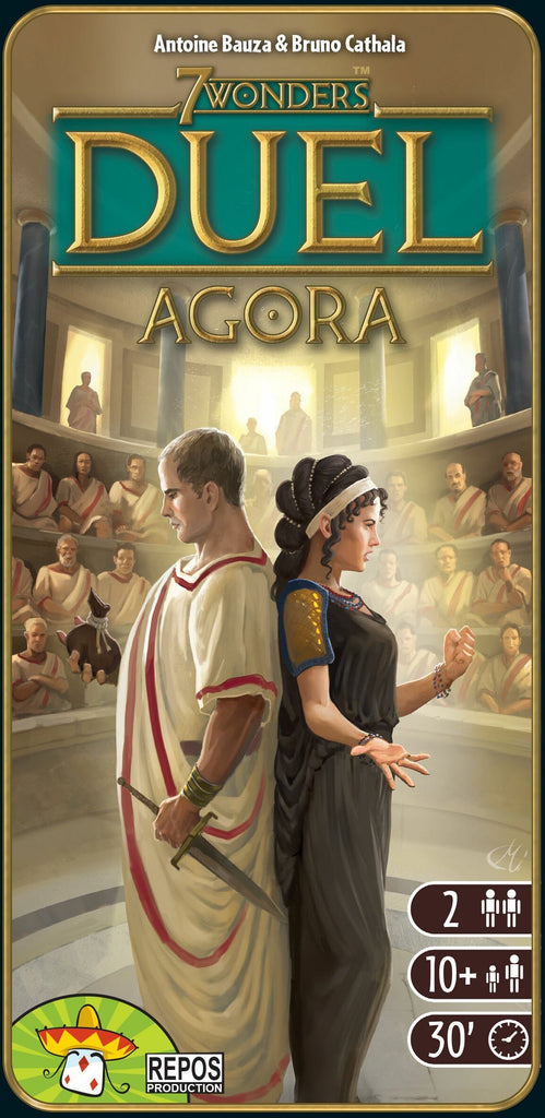 7 Wonders Duel Agora Expansion Board Game