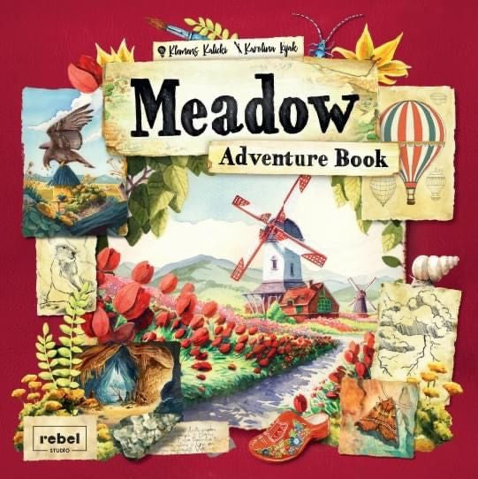 PREORDER Meadow Adventure Book Board Game