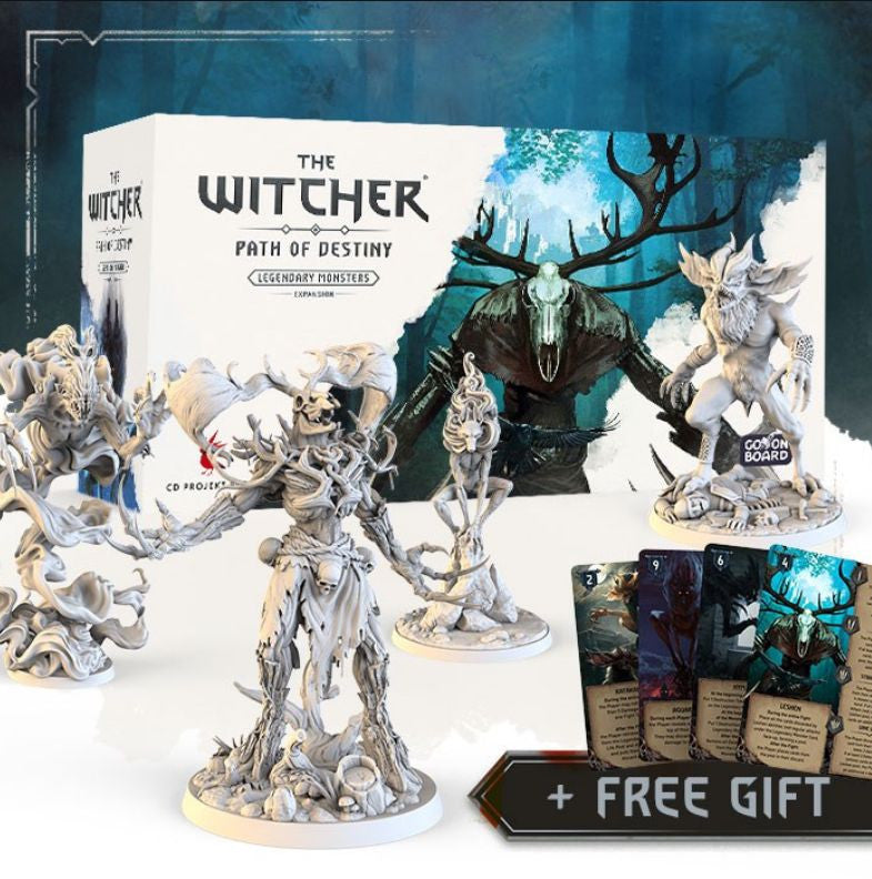 PREORDER The Witcher Path of Destiny - Legendary Monsters (Expansion) Board Game