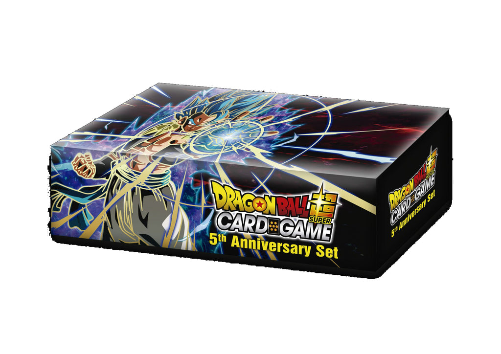 Dragon Ball Super Card Game 5th Anniversary Box Set 2022 Display