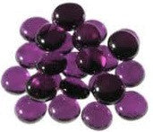 Gaming Stones Crystal Purple Glass Stones (Qty 40) in 5 1/2??Tube